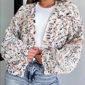 Altar'd State Multicolor Knit Cardigan